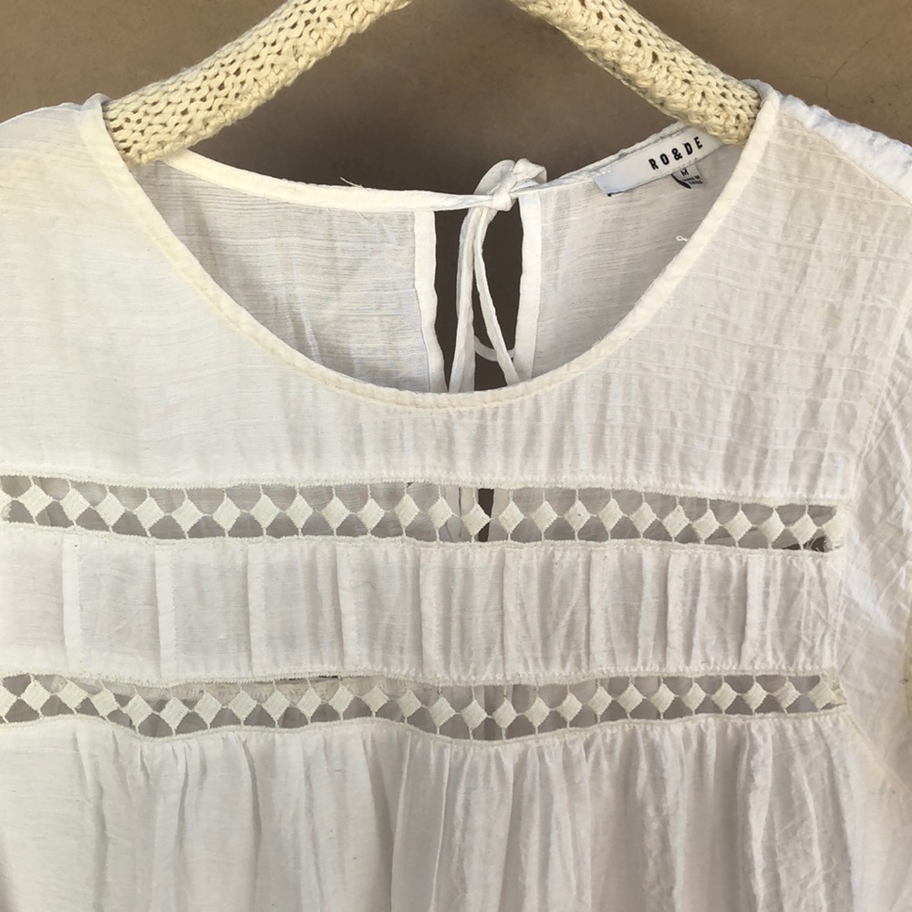 Ro&de white lace top - Picture 2 of 4